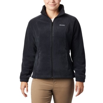 Columbia Tested Tough In Pink Benton Springs Full Zip, Chamarras Negros Para Mujer | 593478-SLY